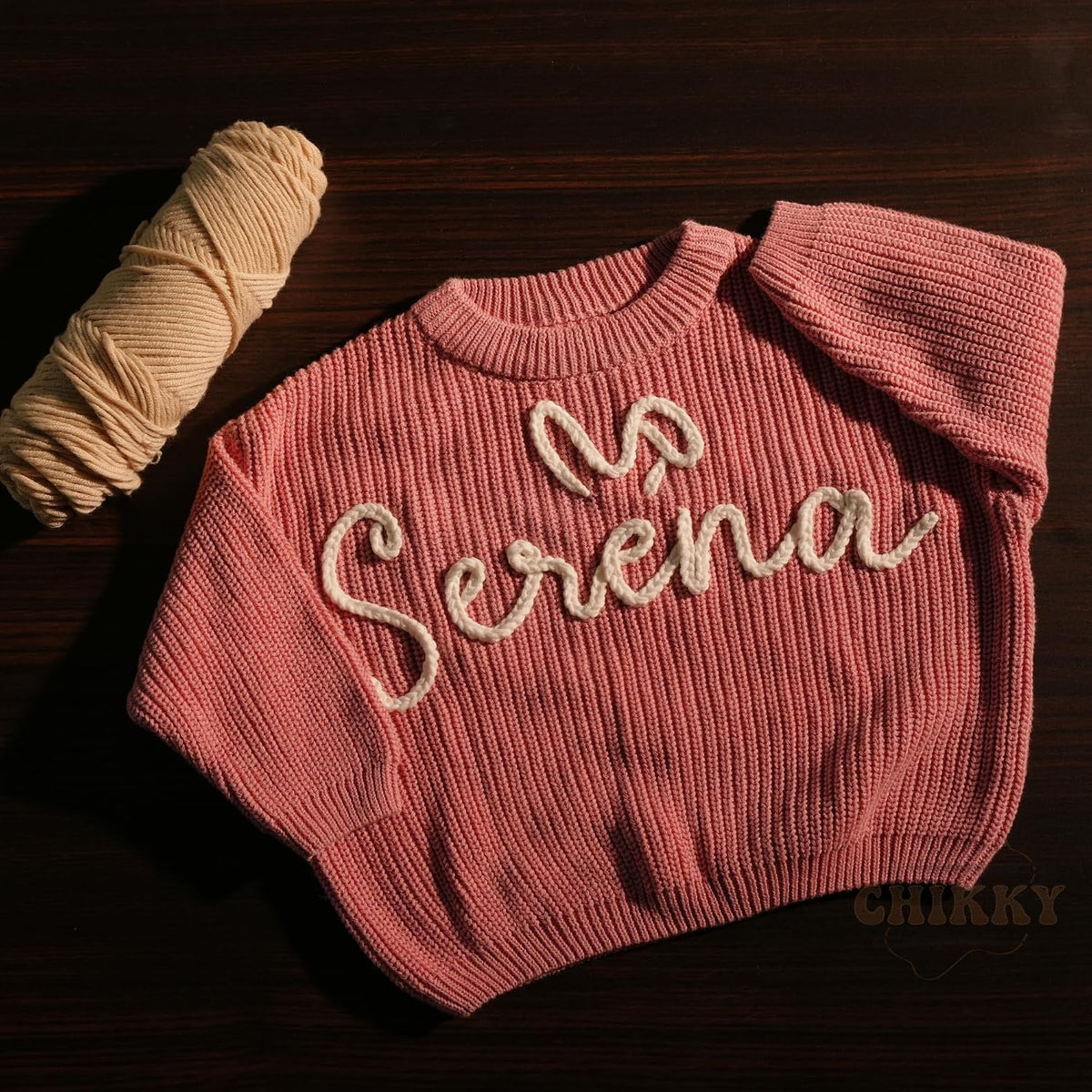 Personalized Baby Name Sweater — image 4