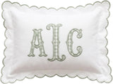 Personalized Embroidered Pillow Cover