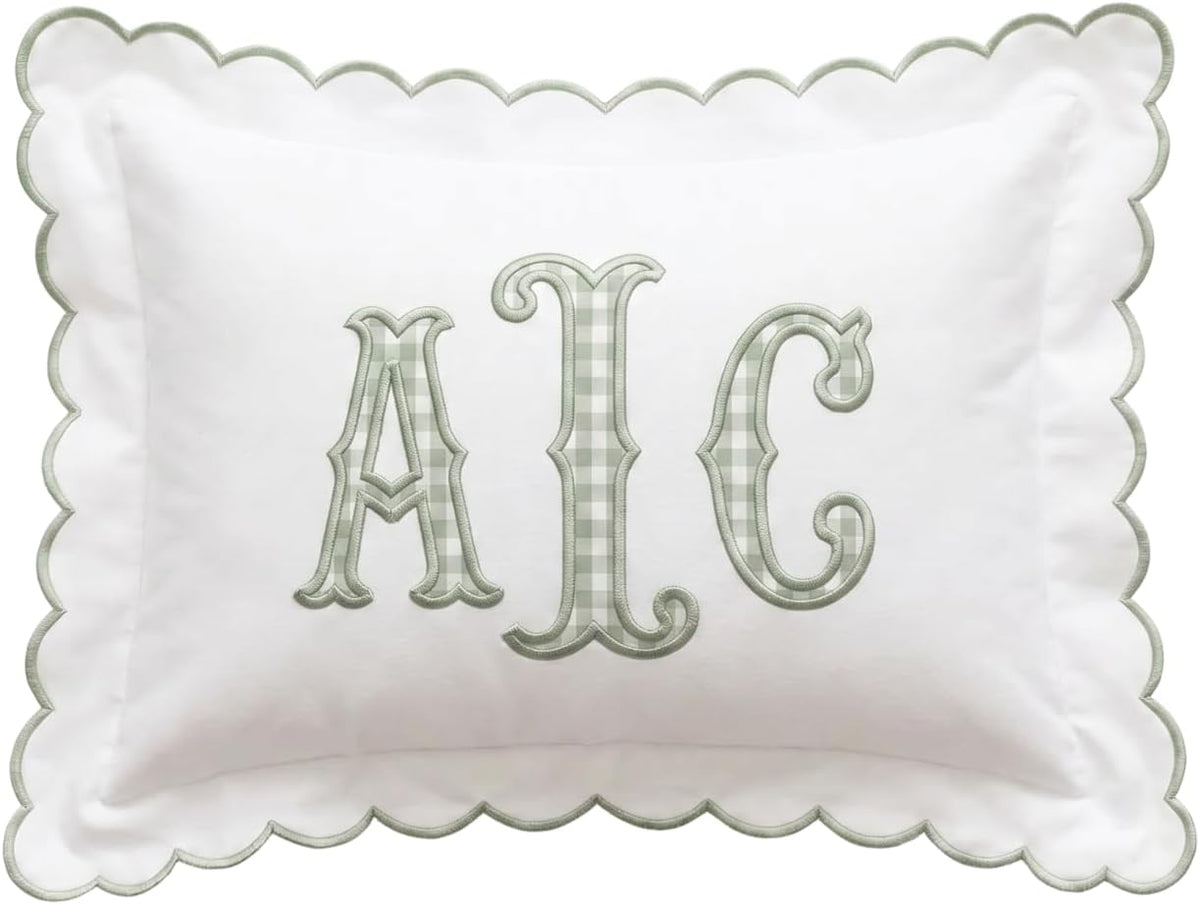 Personalized Embroidered Pillow Cover