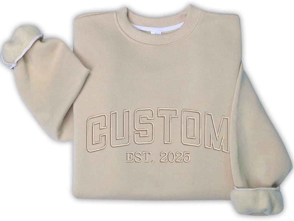 Personalized Custom Embroidered Sweatshirt — image 2