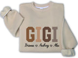 Personalized Embroidered Sweatshirt