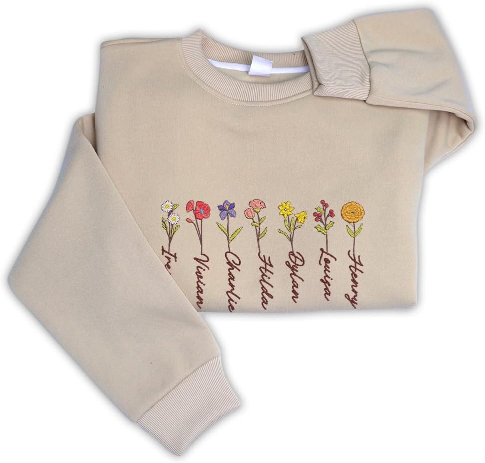 Personalized Embroidered Sweatshirt — image 3