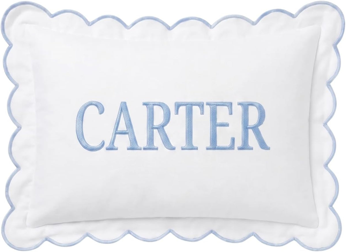 Personalized Embroidered Pillow Cover — 23
