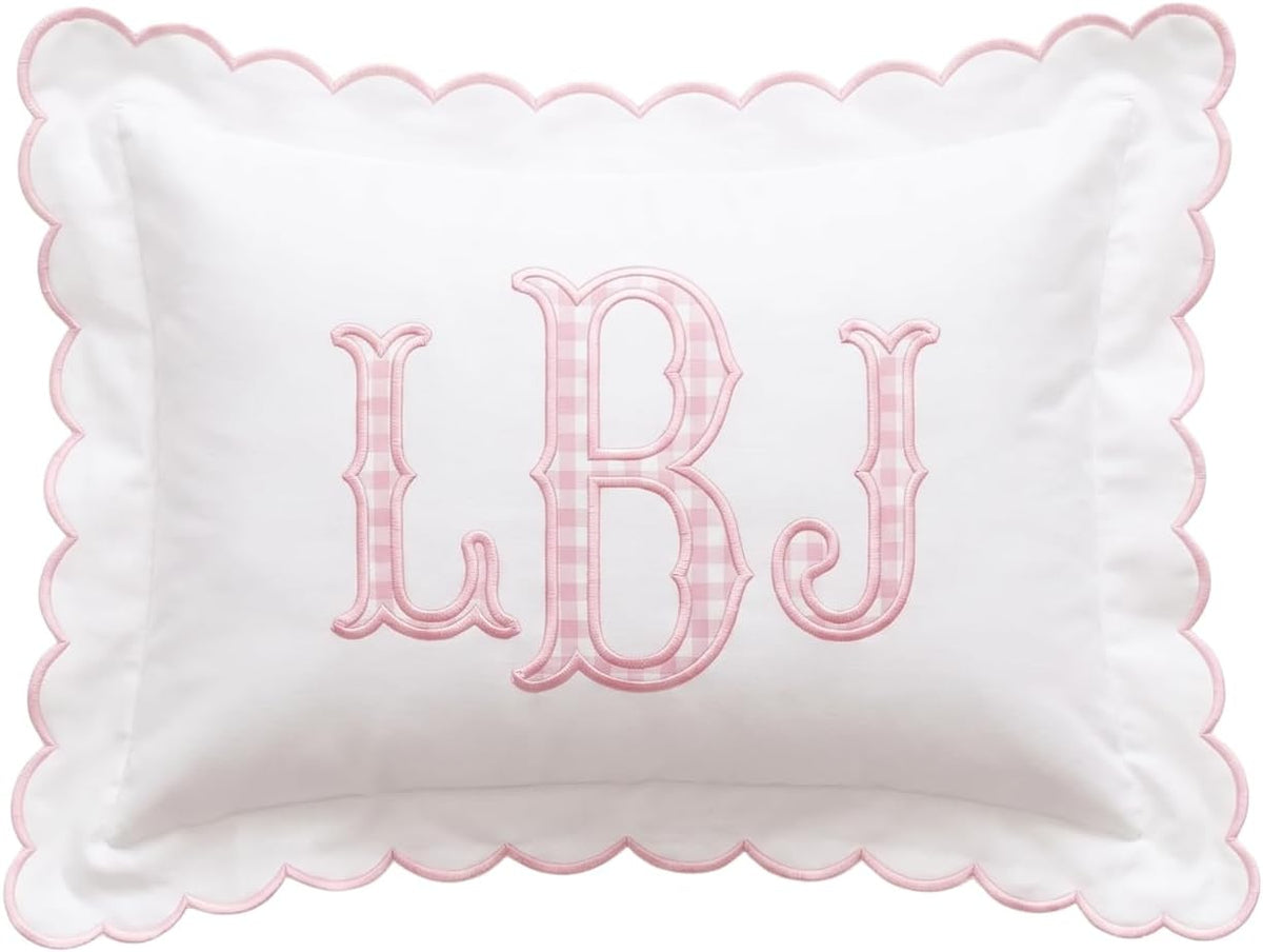 Personalized Embroidered Pillow Cover