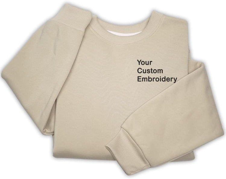 Personalized Embroidered Sweatshirt