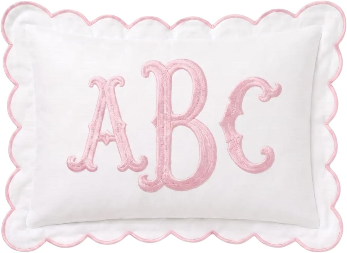 Personalized Embroidered Pillow Cover — 10