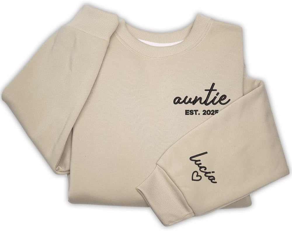 Personalized Embroidered Sweatshirt