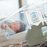 Personalized Embroidered Baby Name Banner — 8 — image 8