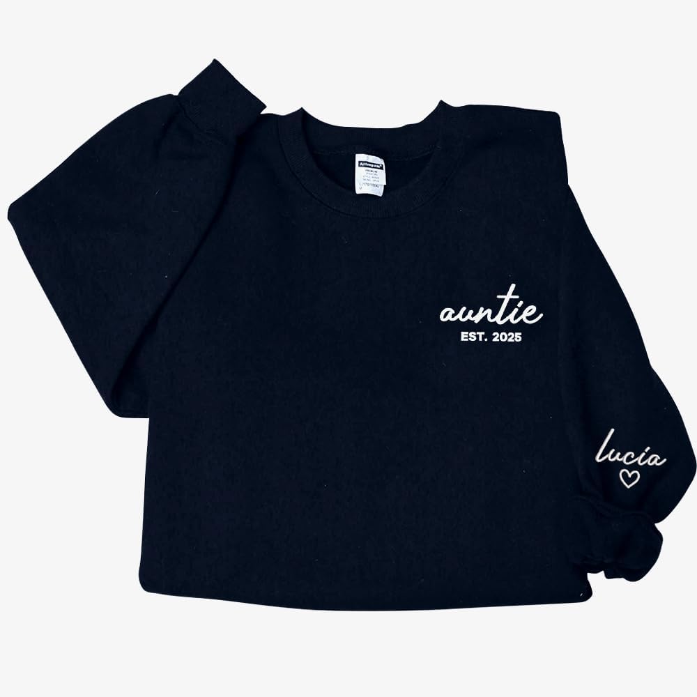 Personalized New Mom Sweatshirt — image 2