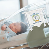 Personalized Embroidered Baby Name Banner — 8 — image 8