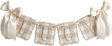 Personalized Embroidered Baby Name Banner — 3 - Beige