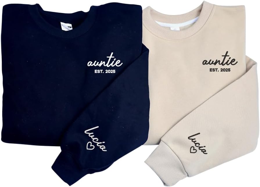 Personalized New Mom Sweatshirt — image 3