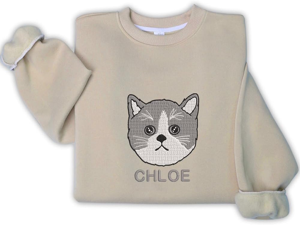 Personalized Embroidered Sweatshirt — image 2