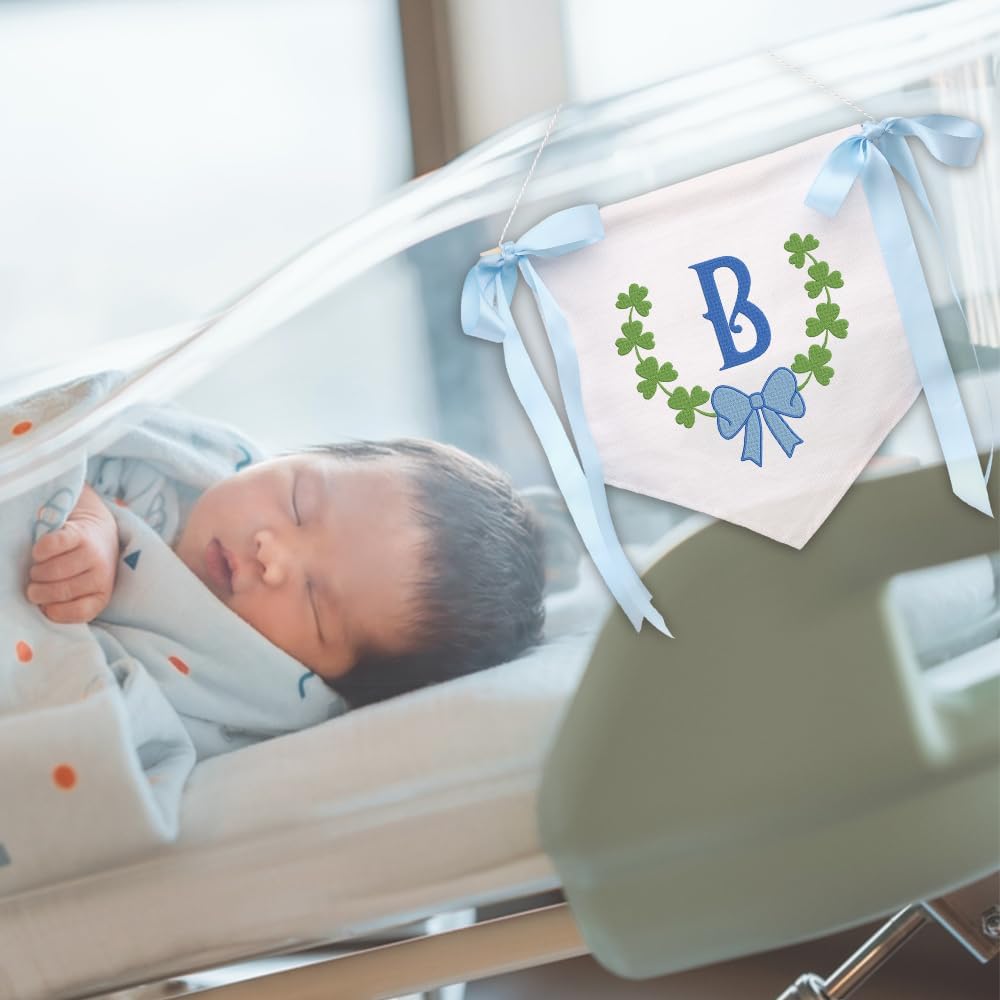 Personalized Embroidered Baby Name Banner — 2 — image 8