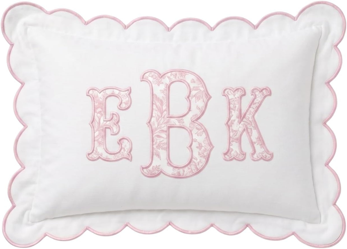 Personalized Embroidered Pillow Cover