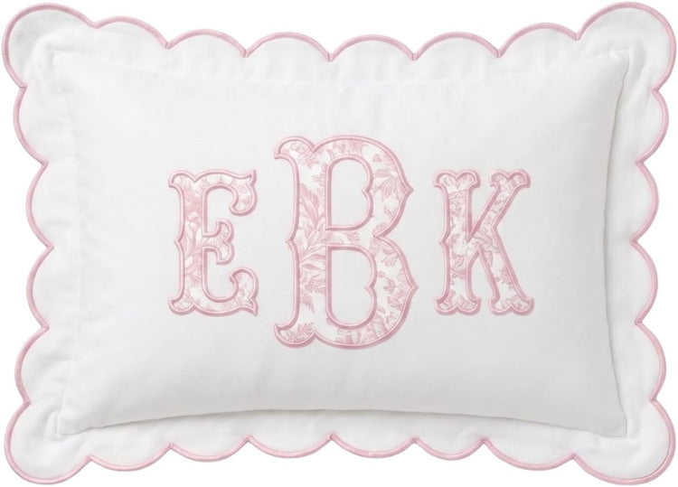 Personalized Embroidered Pillow Cover