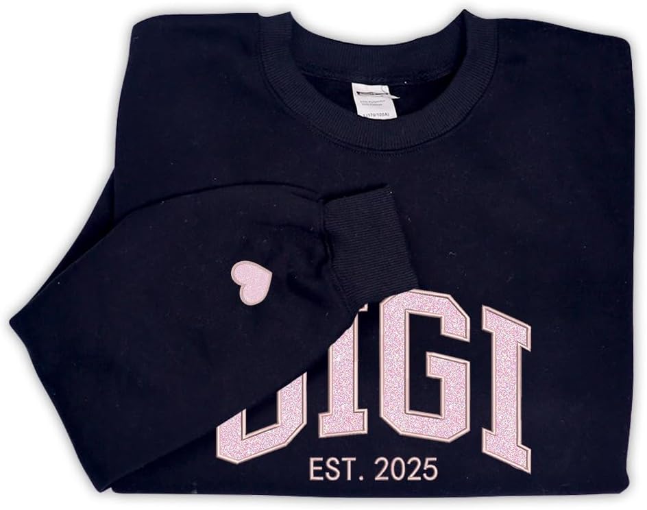 Personalized Embroidered Sweatshirt — image 3
