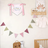 Personalized Embroidered Baby Name Banner — 9 — image 8