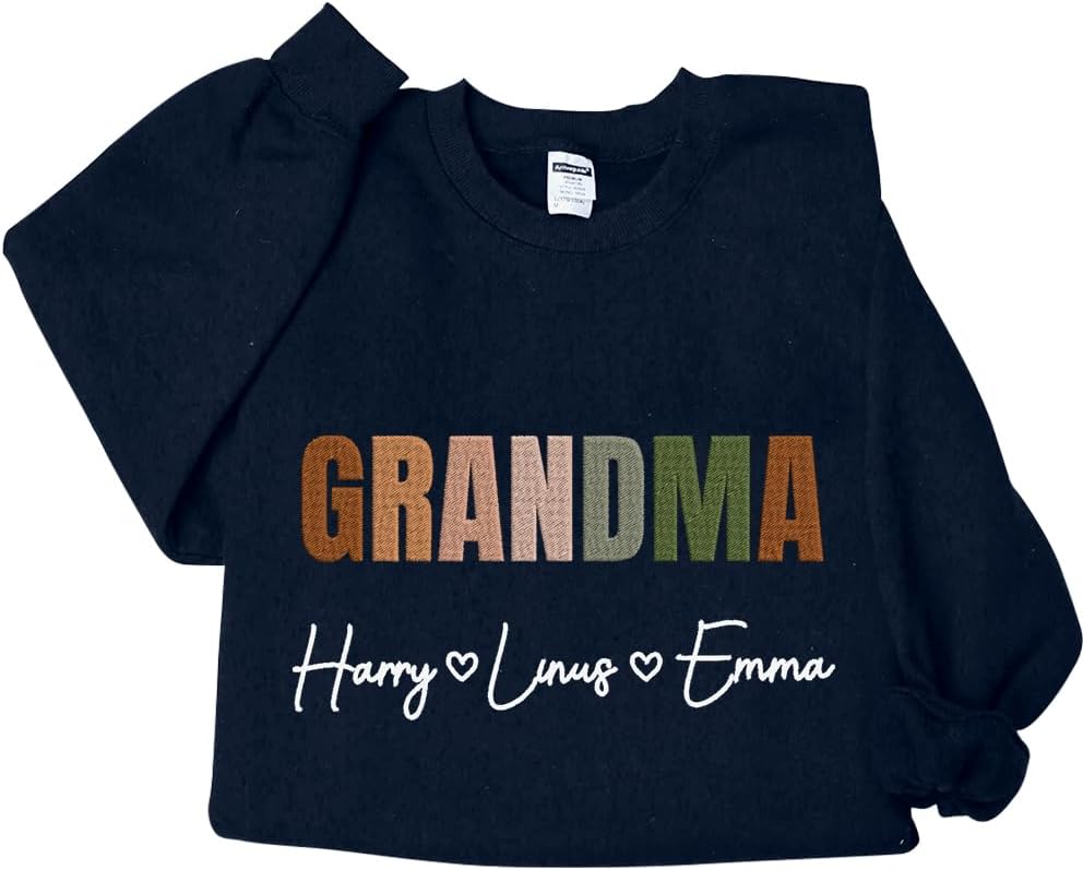 Personalized Embroidered Sweatshirt — image 2
