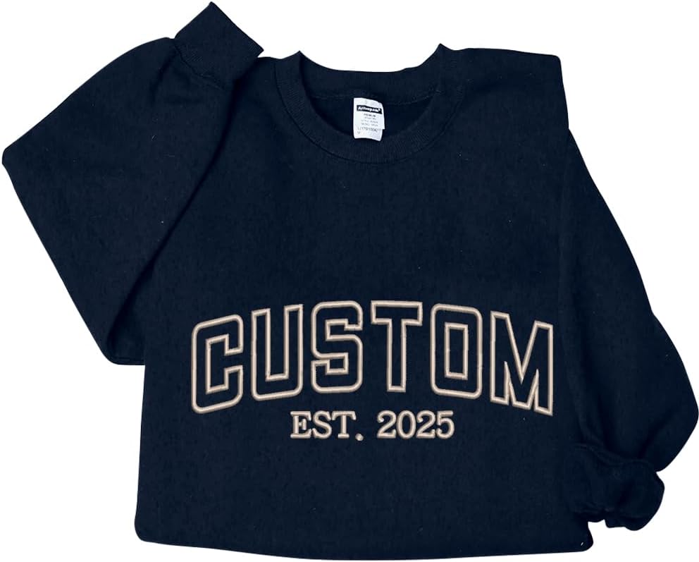 Personalized Custom Embroidered Sweatshirt — image 3