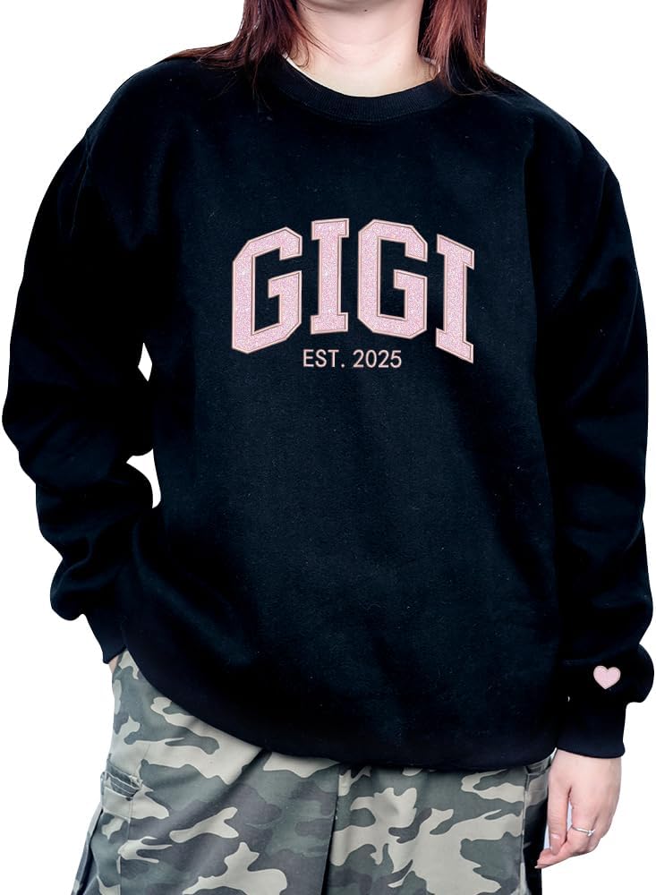 Personalized Embroidered Sweatshirt