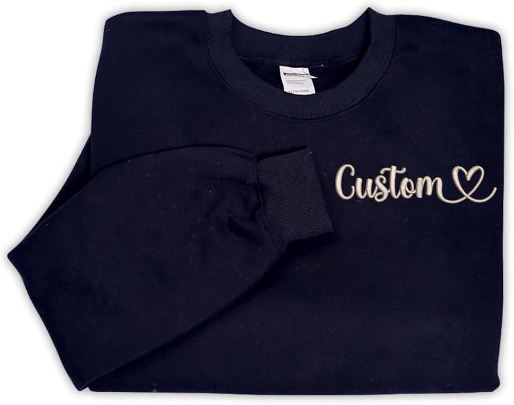 Personalized Embroidered Sweatshirt