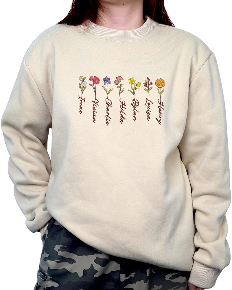 Personalized Embroidered Sweatshirt — image 4