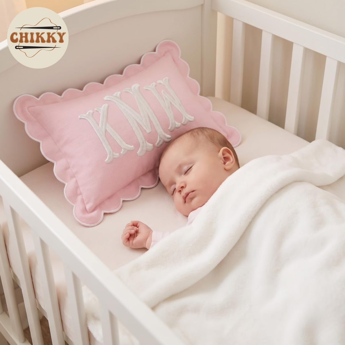 Personalized Embroidered Pillow Cover — image 5
