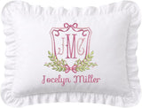 Personalized Embroidered Pillow Cover — 17
