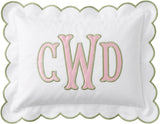 Personalized Embroidered Pillow Cover