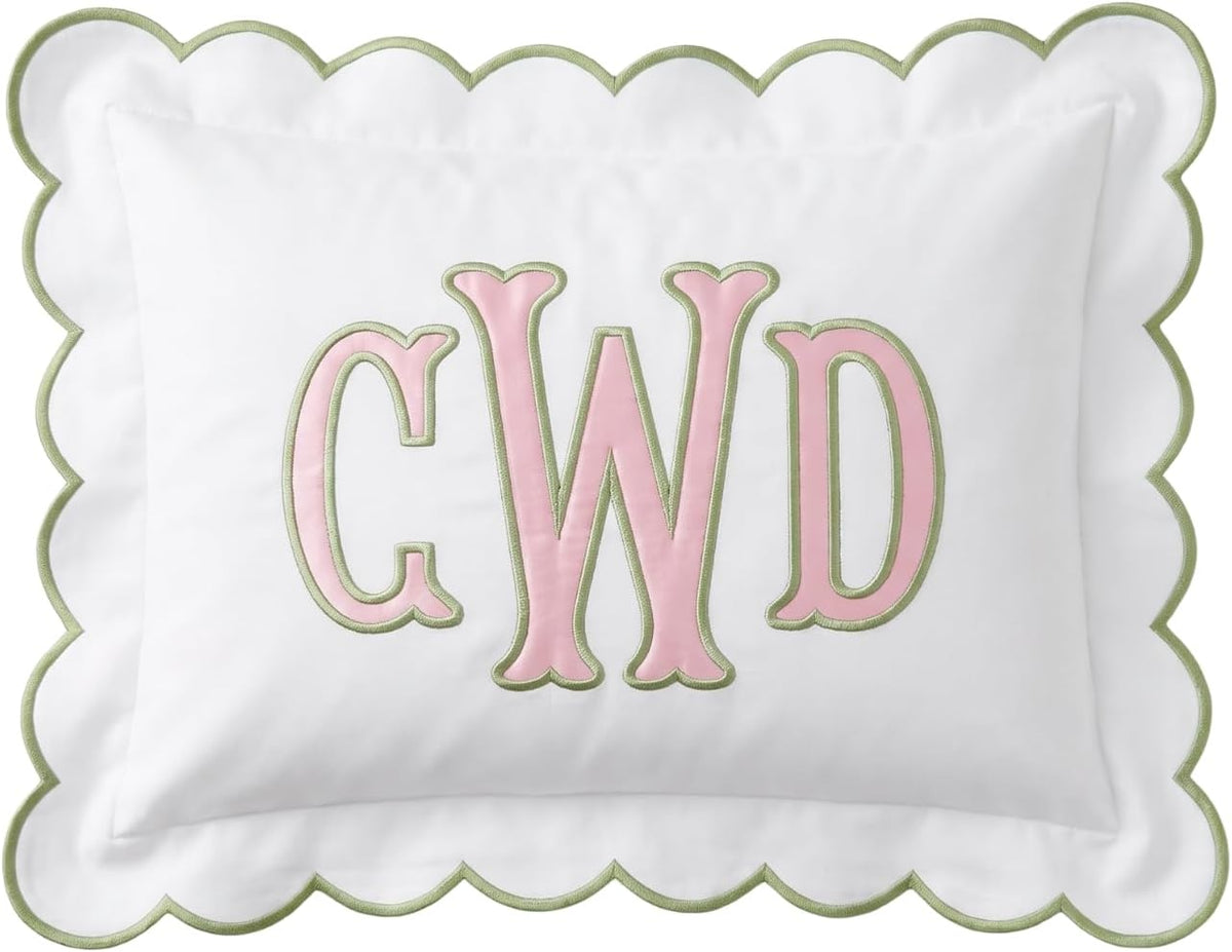 Personalized Embroidered Pillow Cover