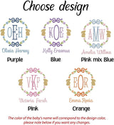 Personalized Embroidered Baby Name Banner — 4 — image 9