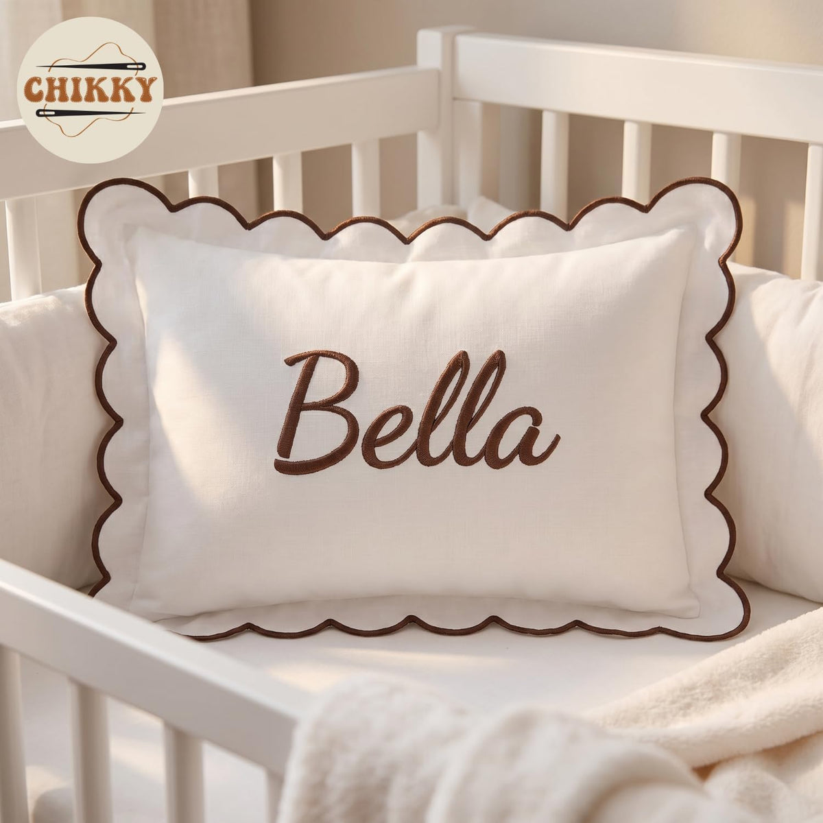 Personalized Embroidered Pillow Cover — 25 — image 7