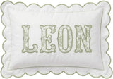 Personalized Embroidered Pillow Cover — 12