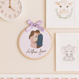 Personalized Embroidered Baby Name Hoop — 11 — image 7