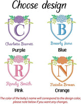 Personalized Embroidered Baby Name Banner — 9 — image 9