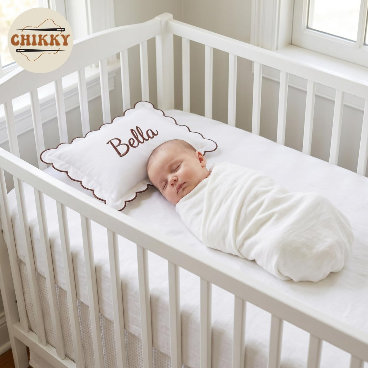 Personalized Embroidered Pillow Cover — 25 — image 4
