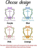 Personalized Embroidered Baby Name Banner — 5 — image 9