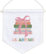 Personalized Embroidered Teacher Banner — 6