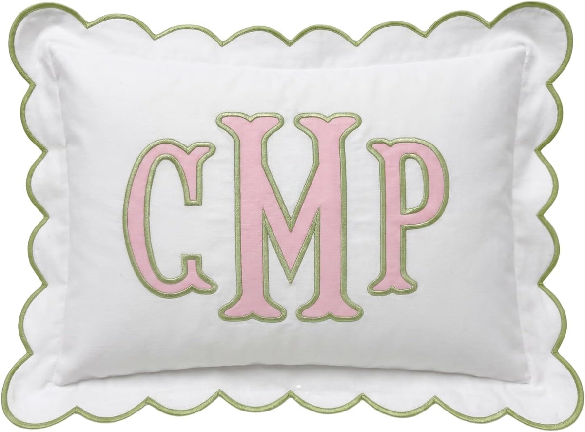 Personalized Embroidered Pillow Cover