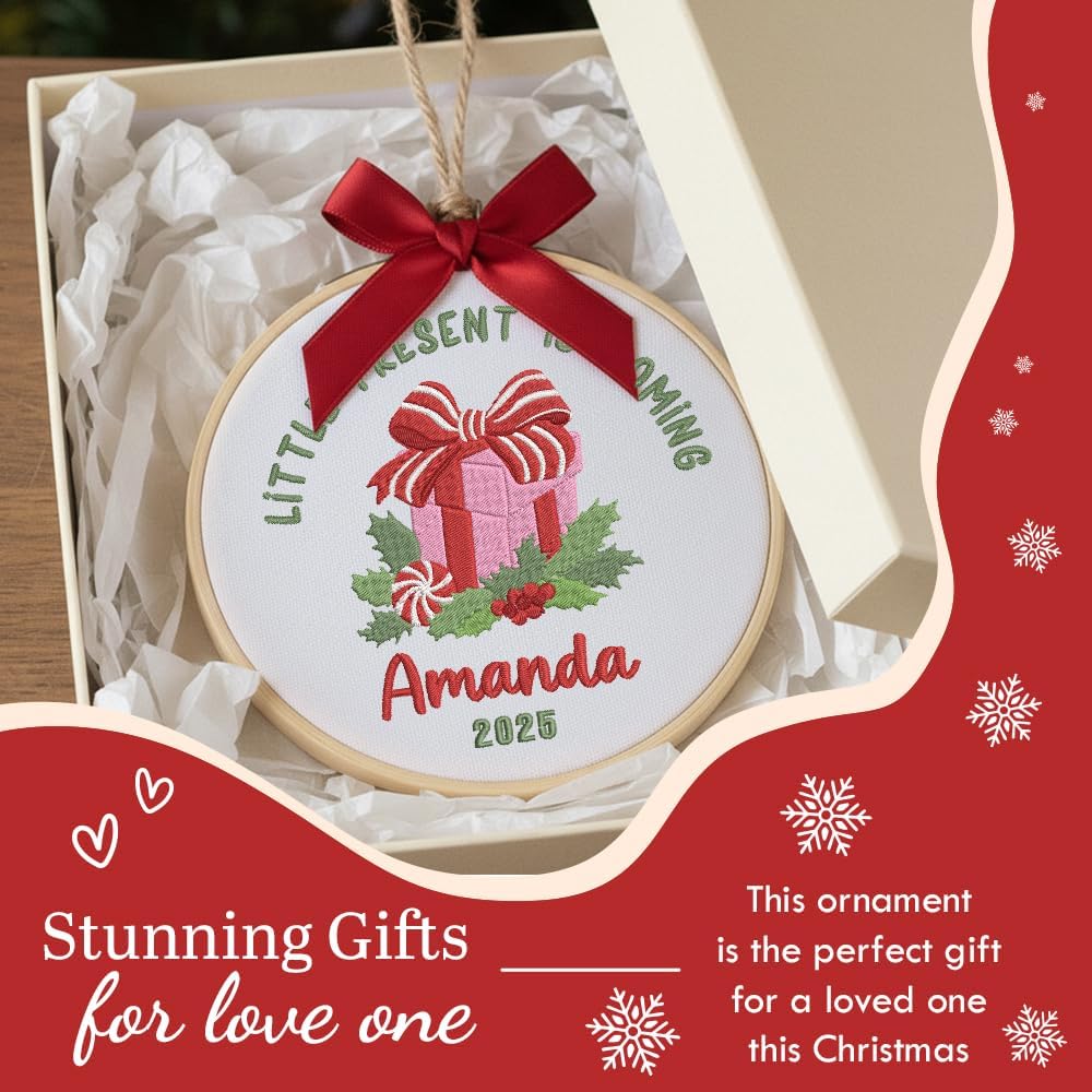 Personalized Baby's First Christmas Ornament — 12 — image 7