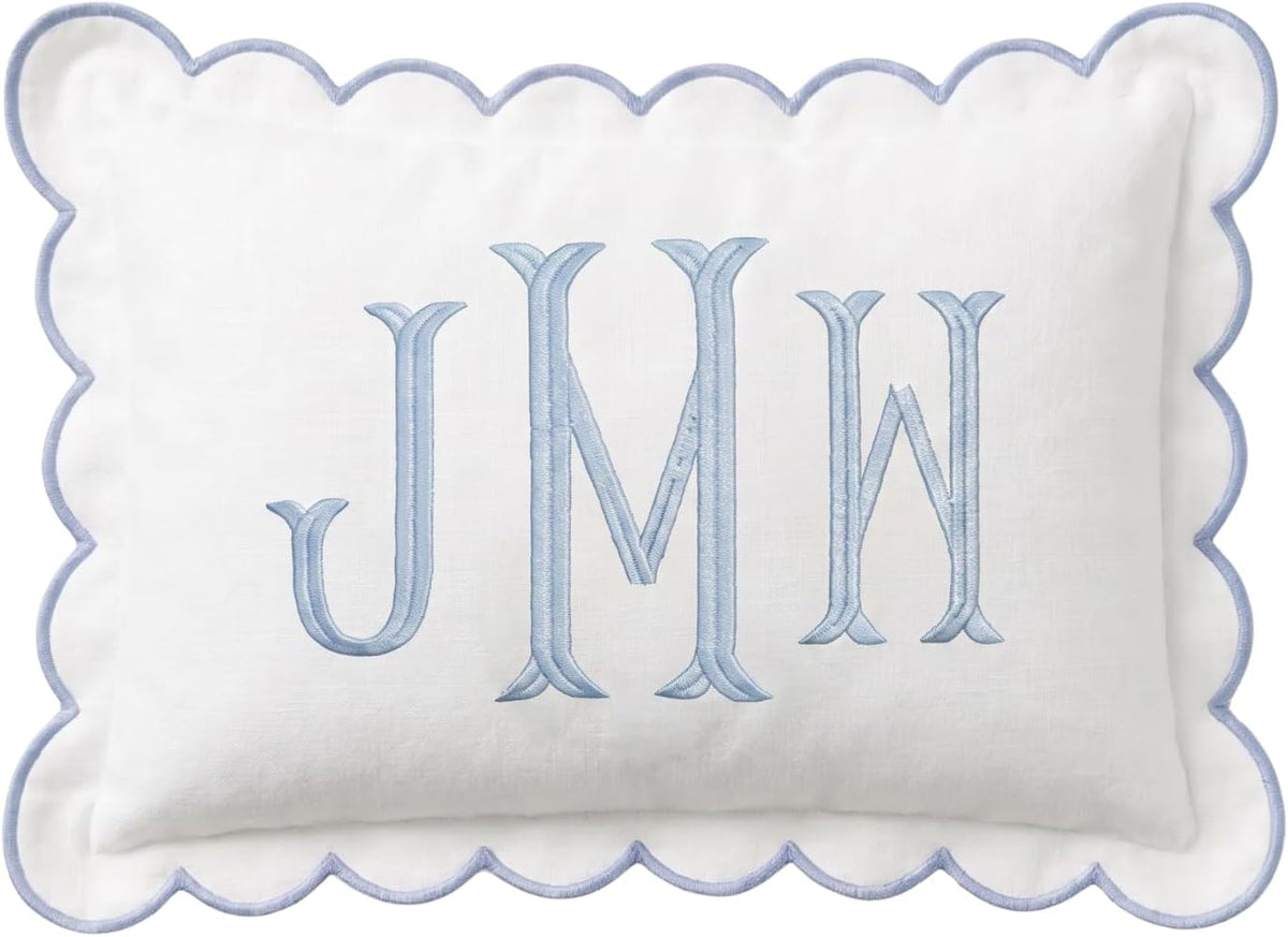 Personalized Embroidered Pillow Cover