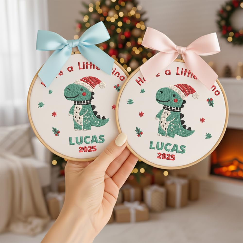 Personalized Baby's First Christmas Ornament — 2 — image 2