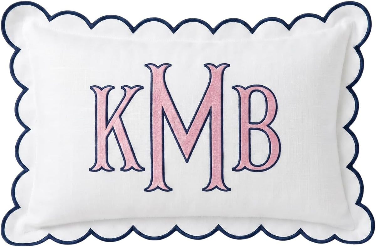 Personalized Embroidered Pillow Cover