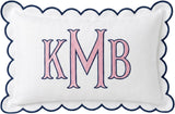 Personalized Embroidered Pillow Cover