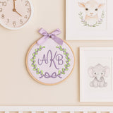 Personalized Embroidered Baby Name Hoop — 7 — image 7