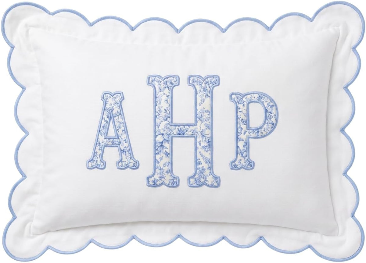 Personalized Embroidered Pillow Cover