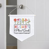 Personalized Embroidered Teacher Banner — 10 — image 4