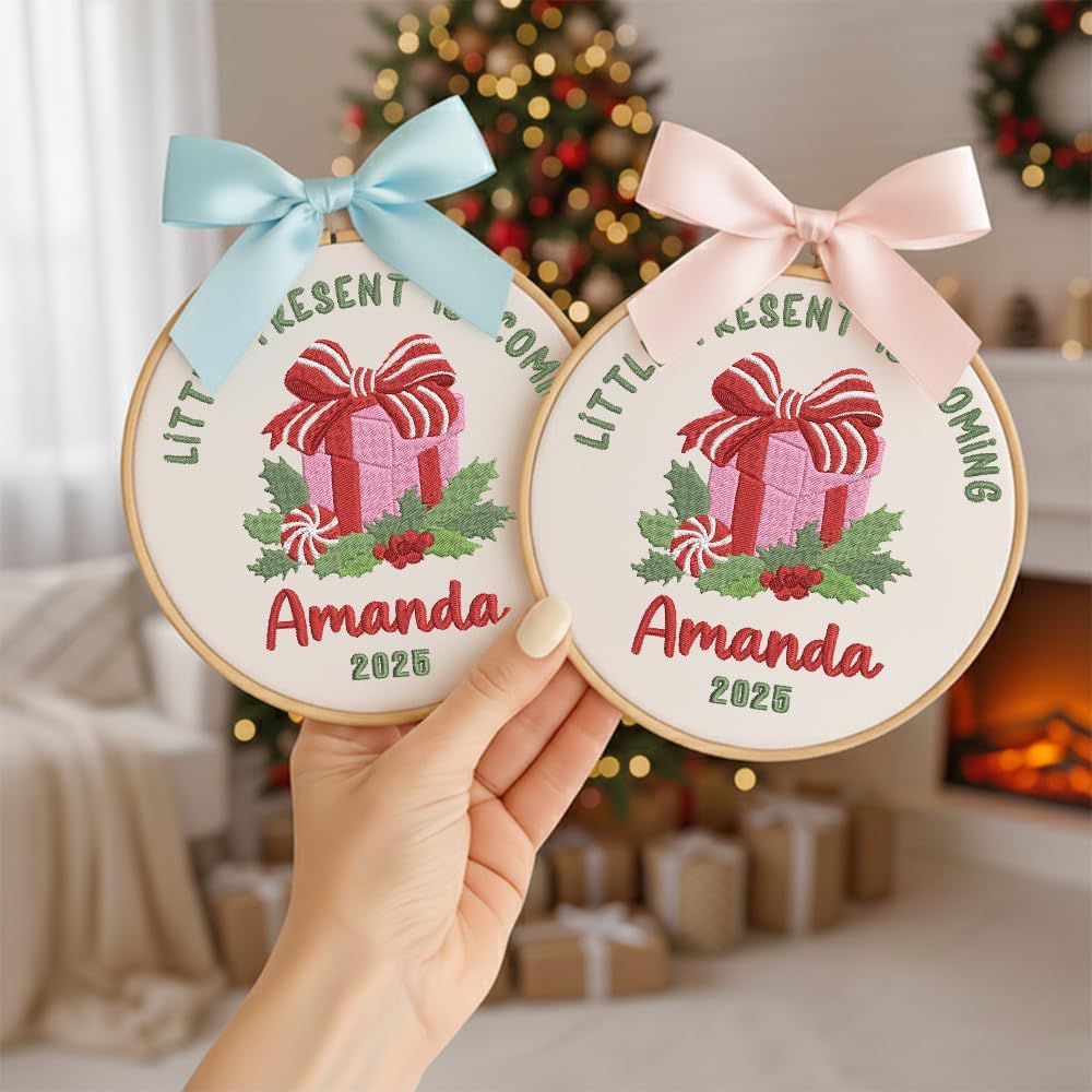 Personalized Baby's First Christmas Ornament — 12 — image 2