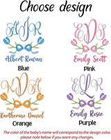 Personalized Embroidered Baby Name Banner — 1 — image 7